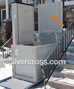 Multilift Top Landing Gate Savaria | Silvercross Multilift Top Landing Gate Savaria | Silvercross